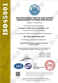 職業(yè)健康安全管理體系認(rèn)證